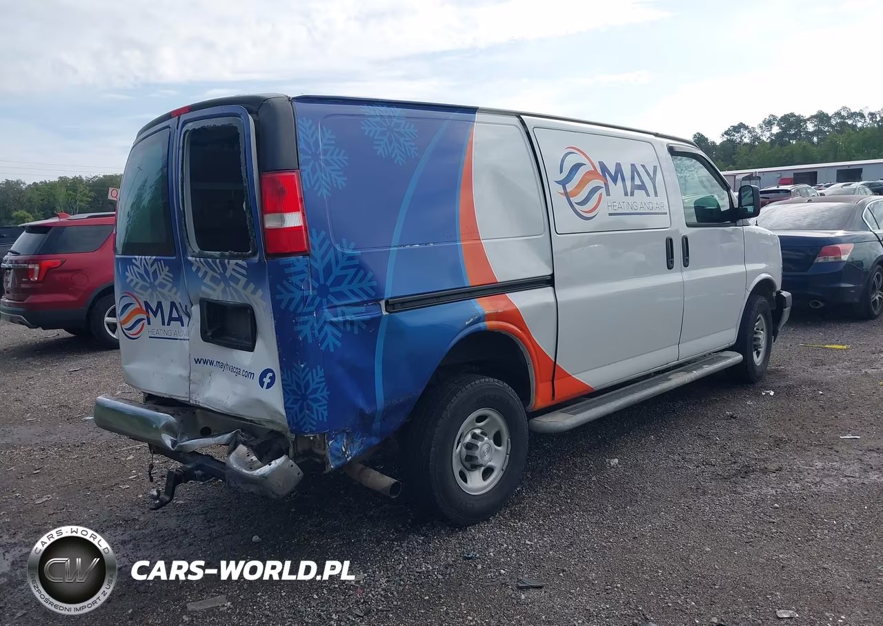 2019 Chevrolet Express 2500 Work Van VIN:1GCWGAFG4K1358859 - 4