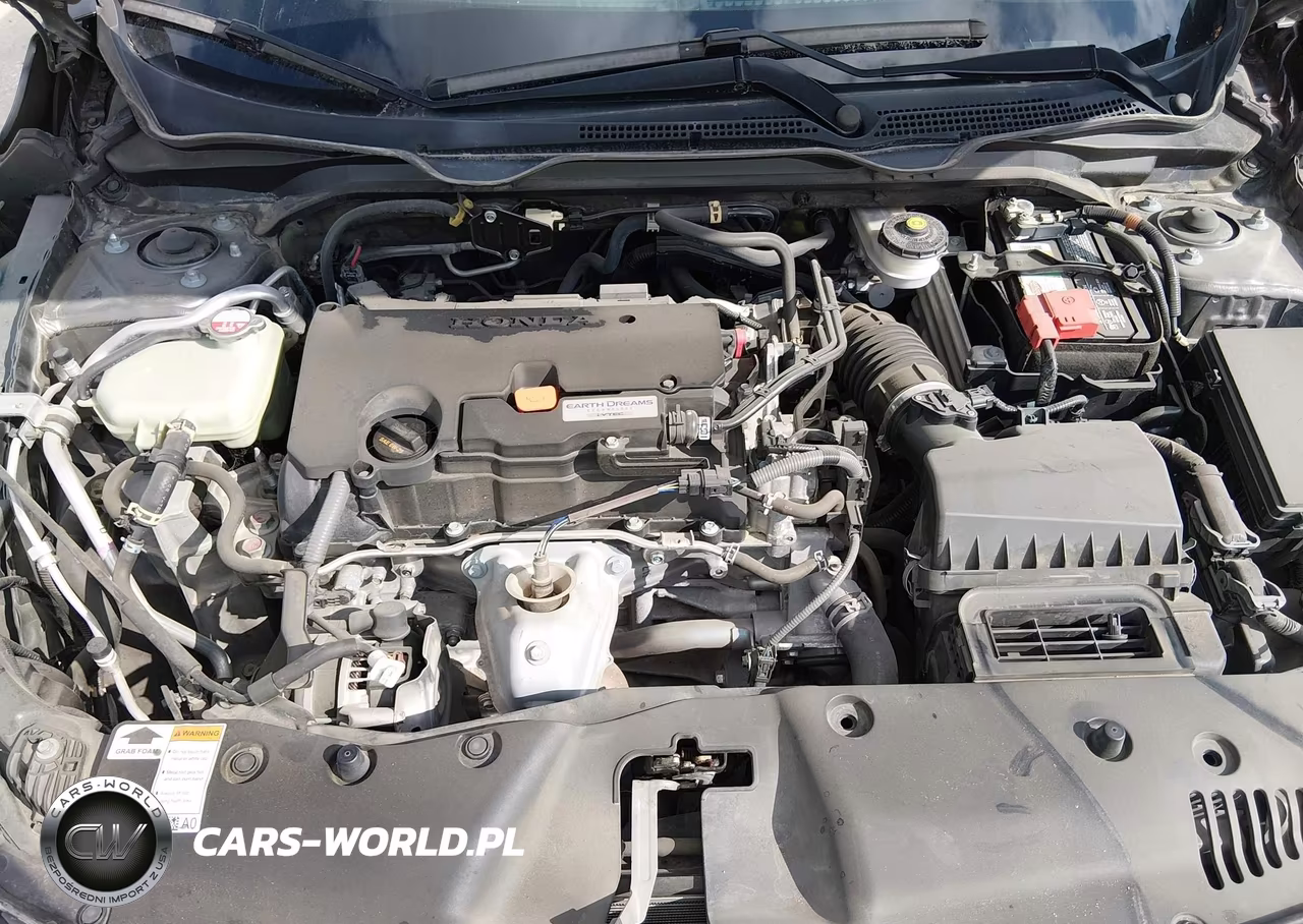 2019 Honda Civic Lx VIN:19XFC2F65KE009568 - 10