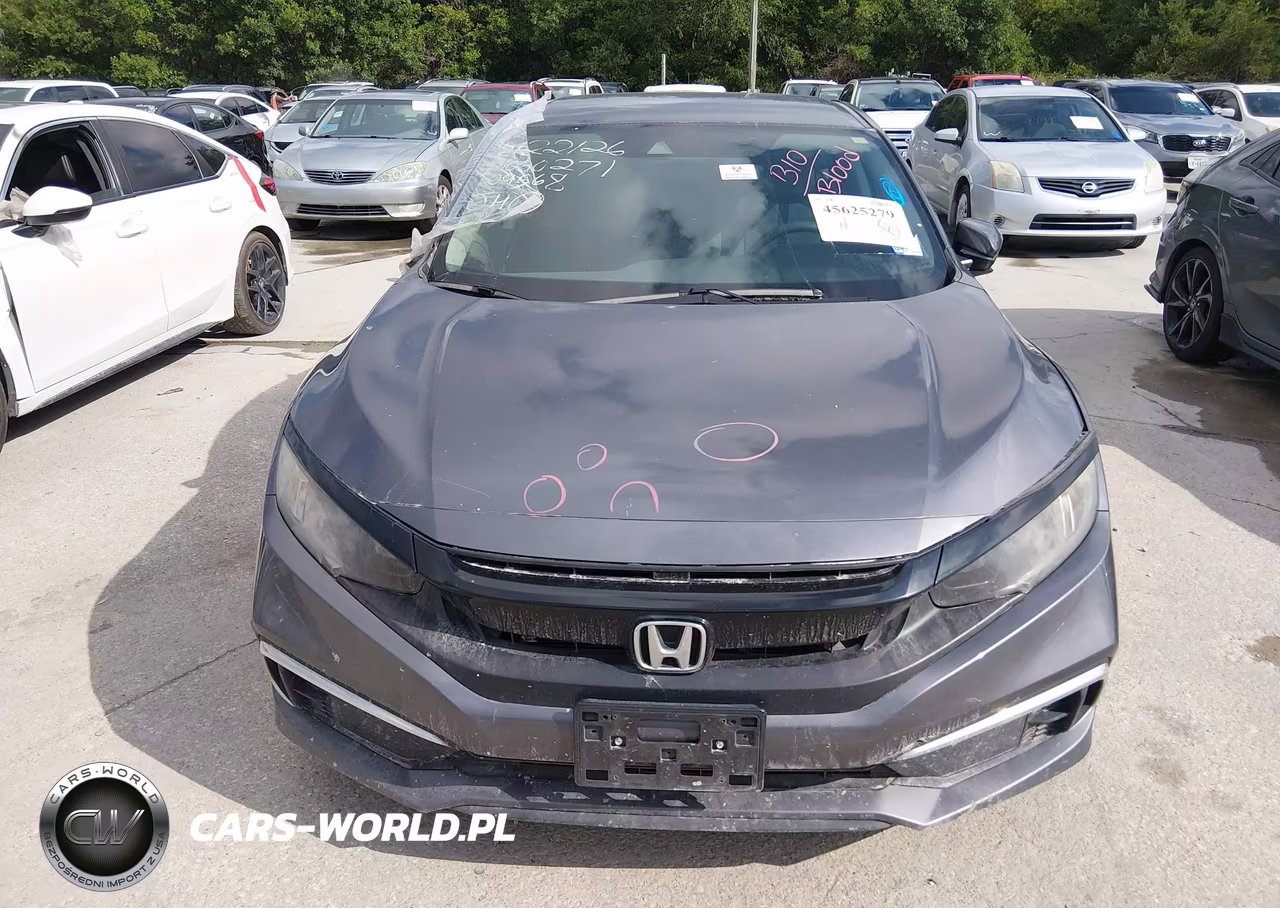 2019 Honda Civic Lx VIN:19XFC2F65KE009568 - 11