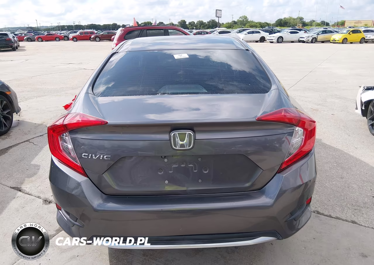 2019 Honda Civic Lx VIN:19XFC2F65KE009568 - 15