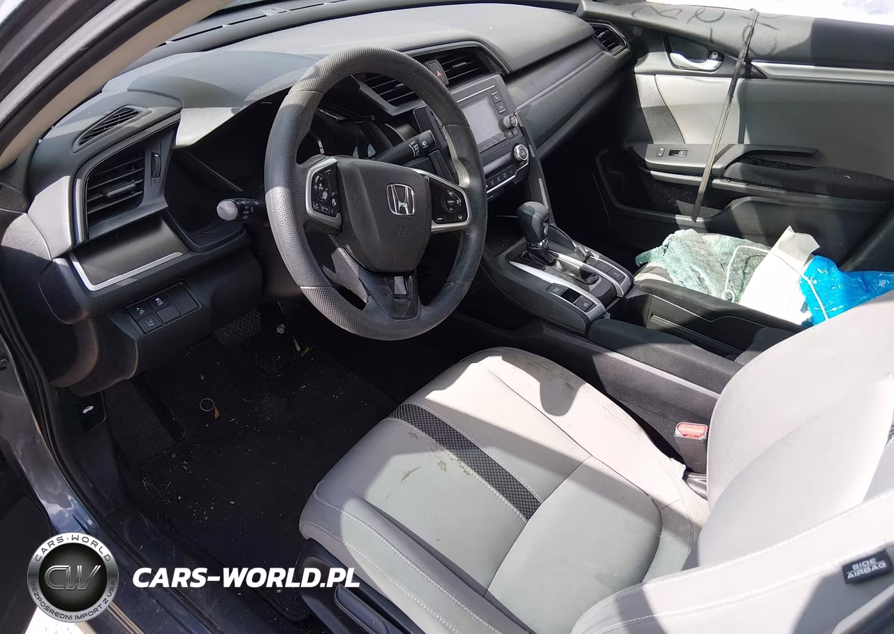 2019 Honda Civic Lx VIN:19XFC2F65KE009568 - 16