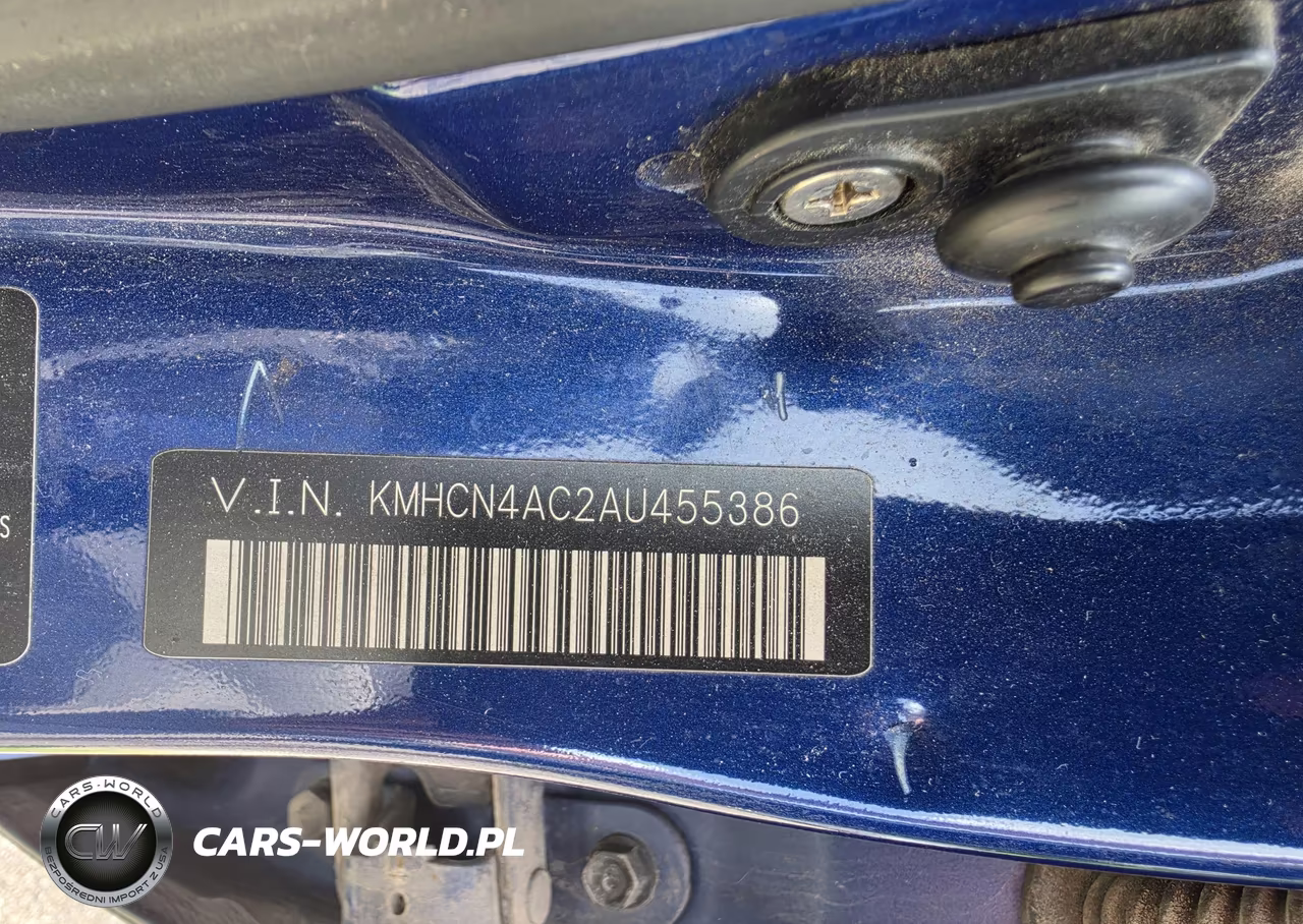 2010 Hyundai Accent Gls VIN:KMHCN4AC2AU455386 - 8