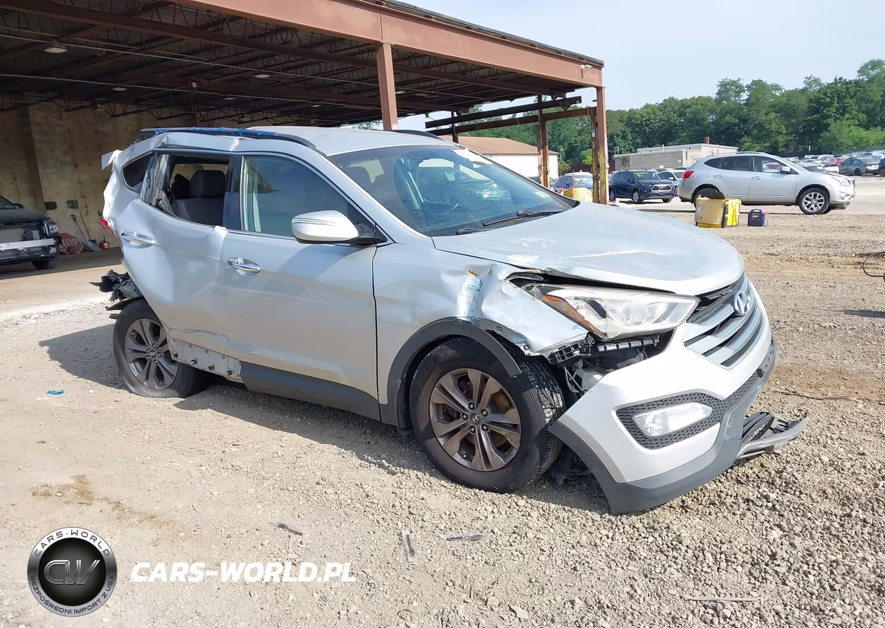 2013 Hyundai Santa Fe Sport VIN:5XYZUDLB1DG038837 - 1