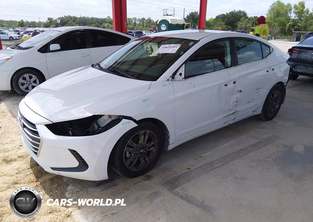 2018 Hyundai Elantra Sel VIN:5NPD84LF4JH242389 - 2