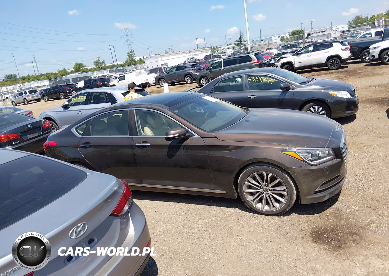 2015 Hyundai Genesis 3.8 VIN:KMHGN4JEXFU064318 - 13