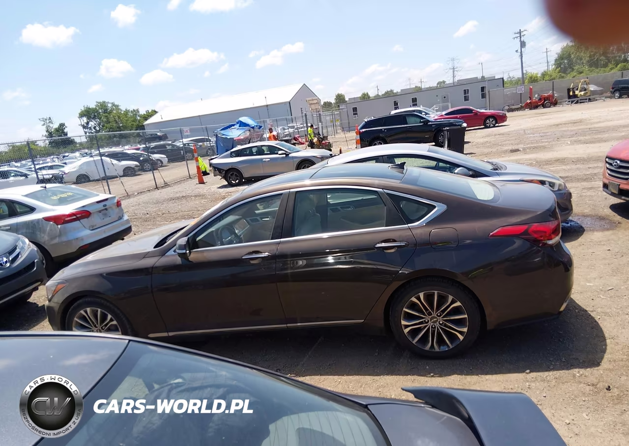 2015 Hyundai Genesis 3.8 VIN:KMHGN4JEXFU064318 - 14