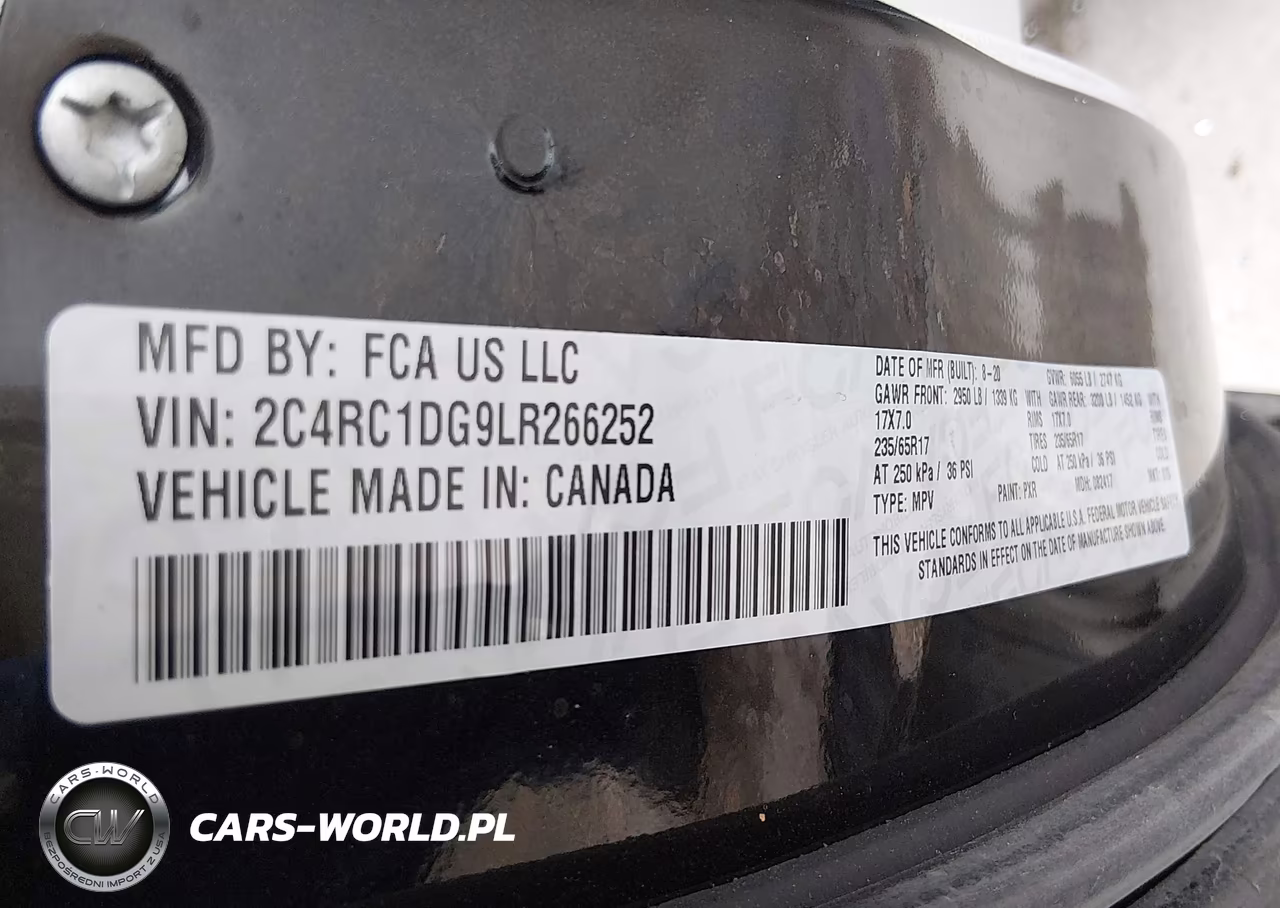 2020 Chrysler Voyager Lxi VIN:2C4RC1DG9LR266252 - 9