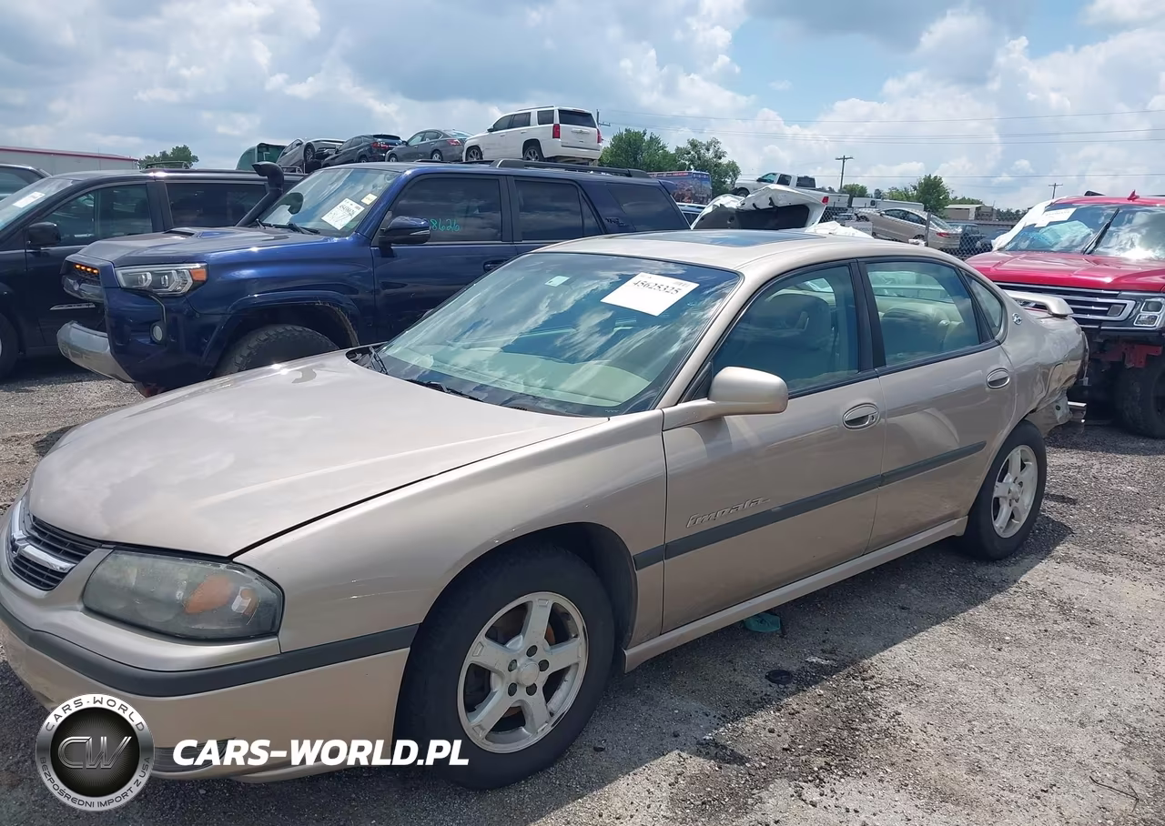 2003 Chevrolet Impala Ls VIN:2G1WH52K639219272 - 2