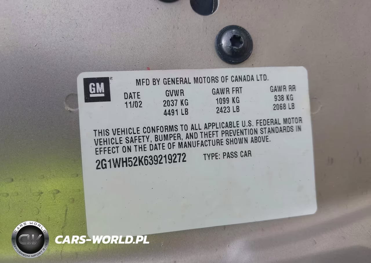 2003 Chevrolet Impala Ls VIN:2G1WH52K639219272 - 9