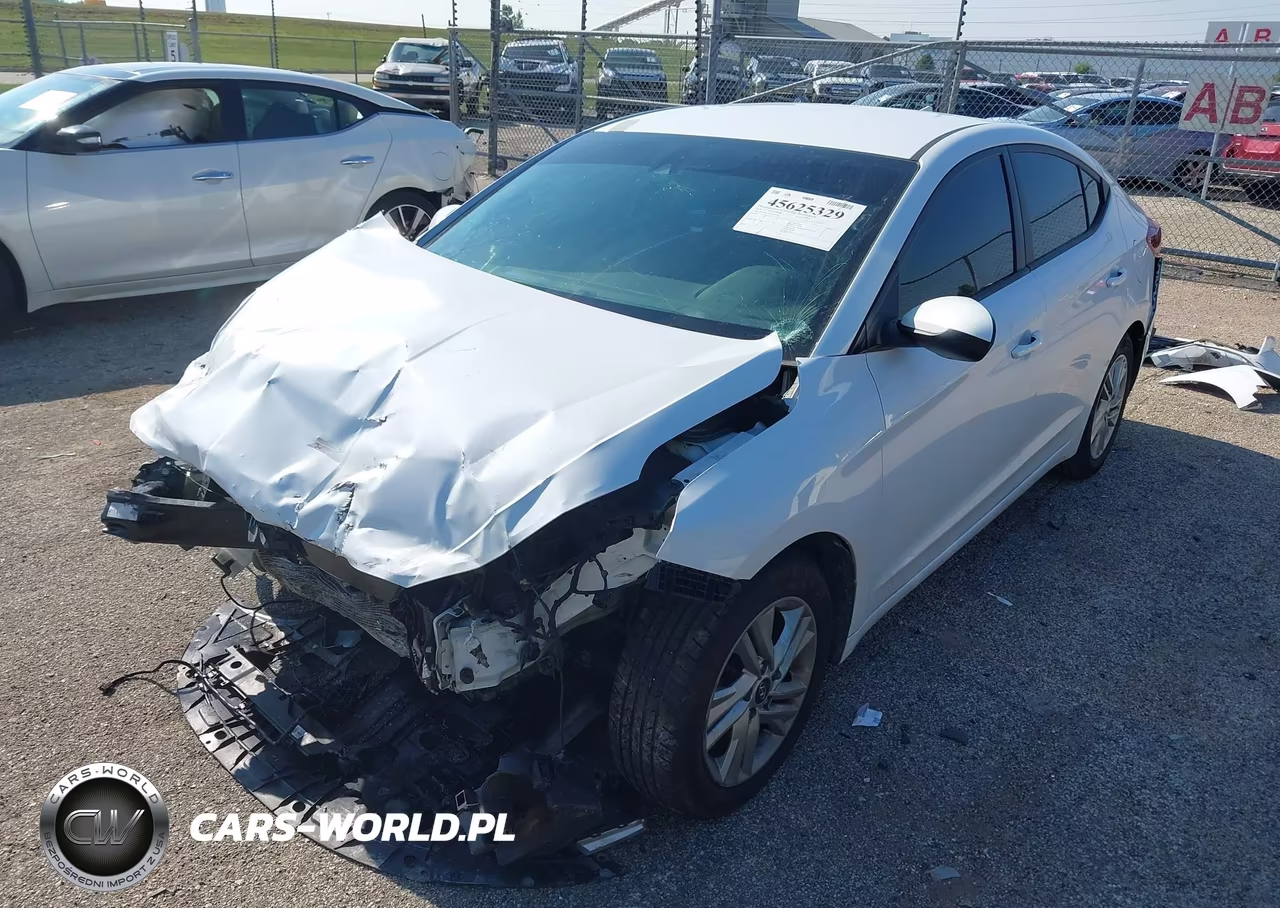 2020 Hyundai Elantra Sel VIN:5NPD84LF7LH599018 - 2
