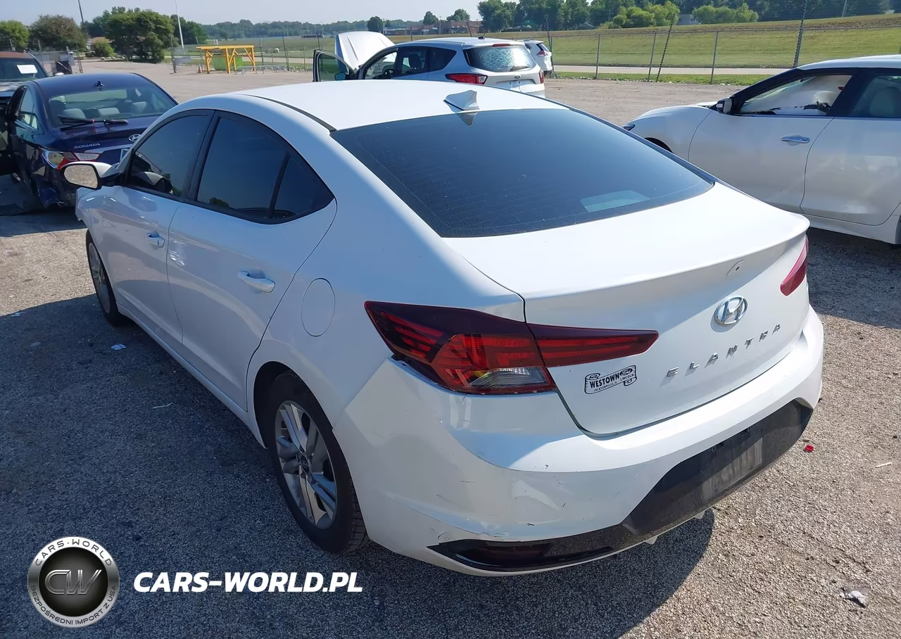 2020 Hyundai Elantra Sel VIN:5NPD84LF7LH599018 - 3