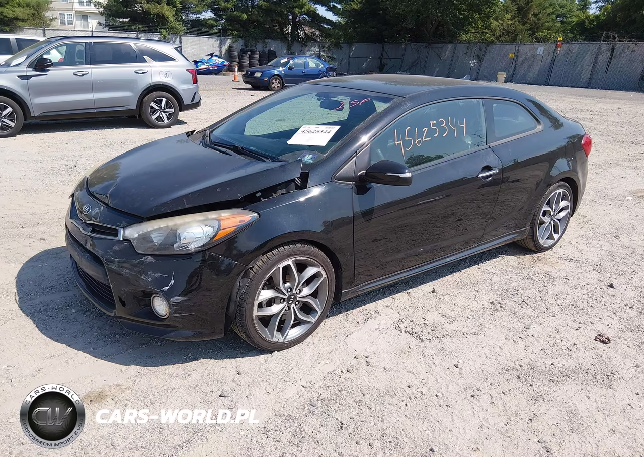 2016 Kia Forte Koup Sx VIN:KNAFZ6A35G5629968 - 2