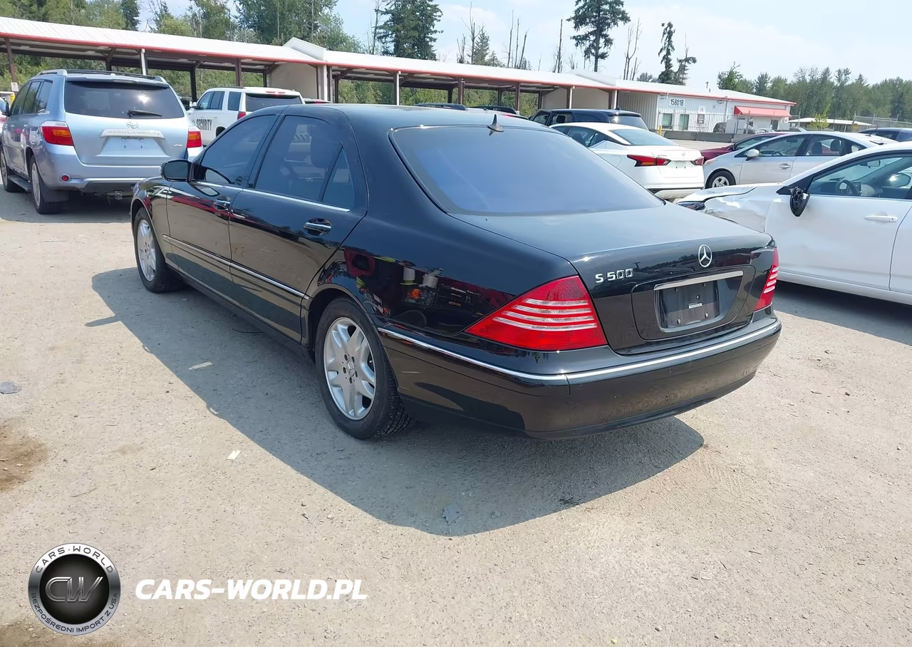 2003 Mercedes-Benz S 500 VIN:WDBNG75J03A329001 - 3
