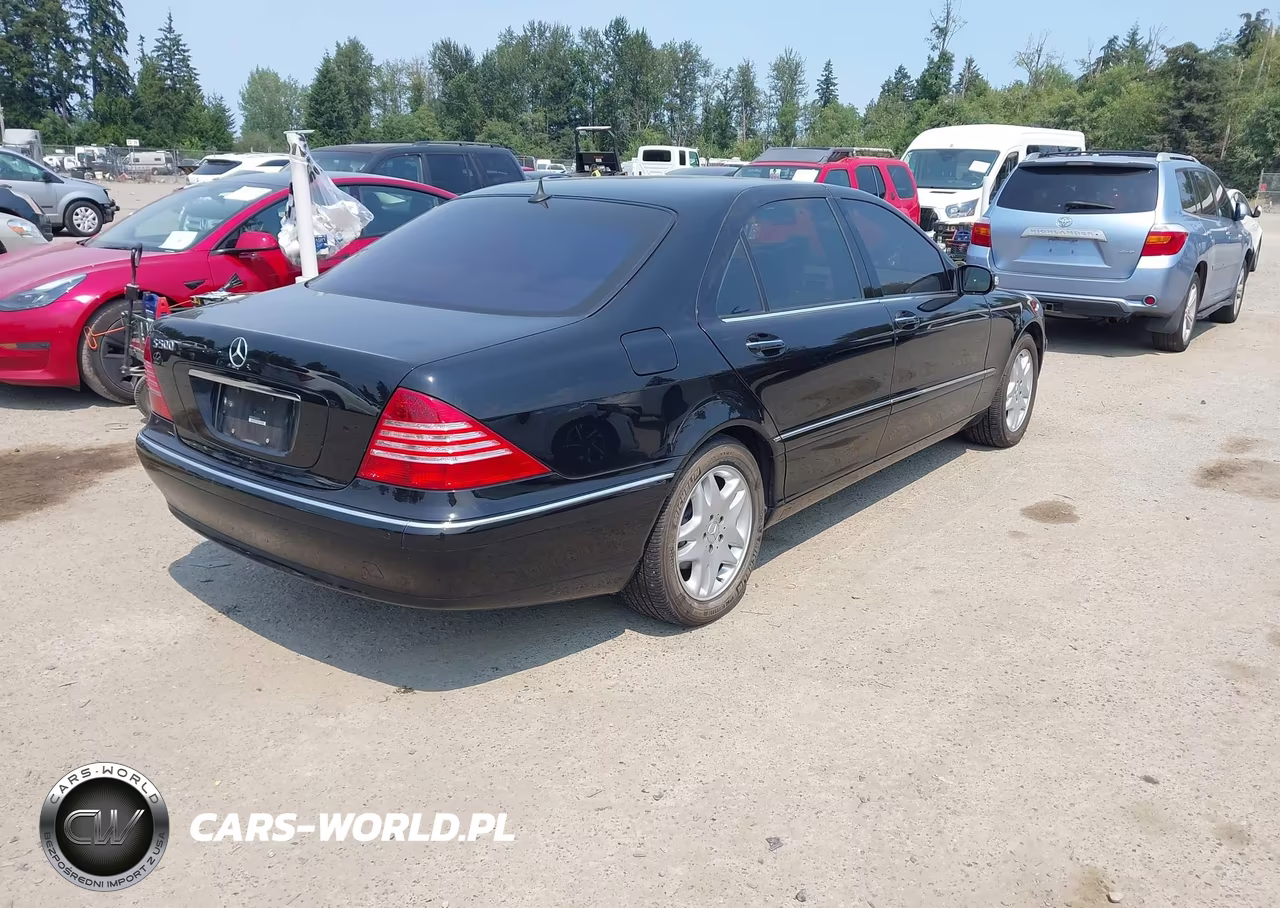 2003 Mercedes-Benz S 500 VIN:WDBNG75J03A329001 - 4
