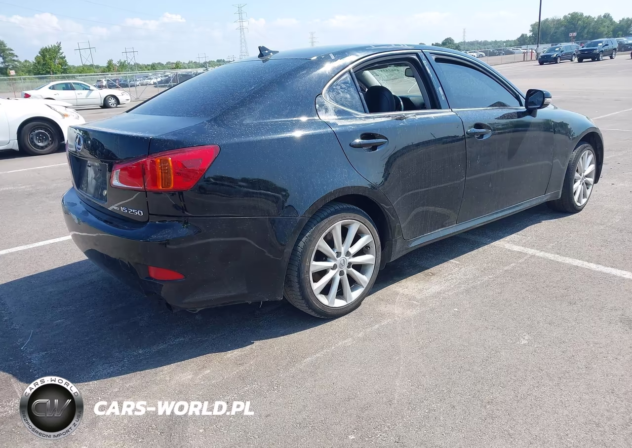 2009 Lexus Is 250 VIN:JTHCK262095032361 - 2