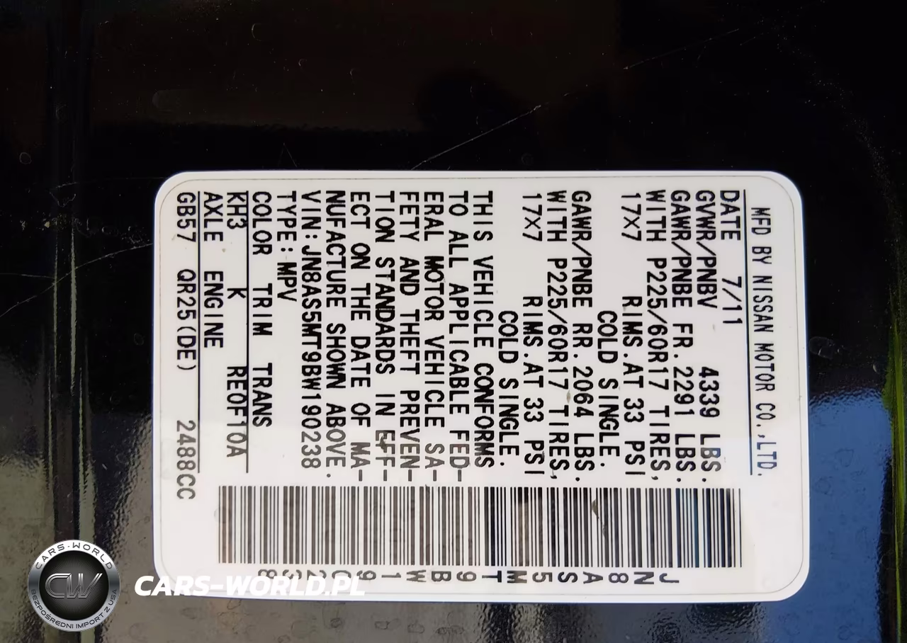 2011 Nissan Rogue Sv VIN:JN8AS5MT9BW190238 - 9