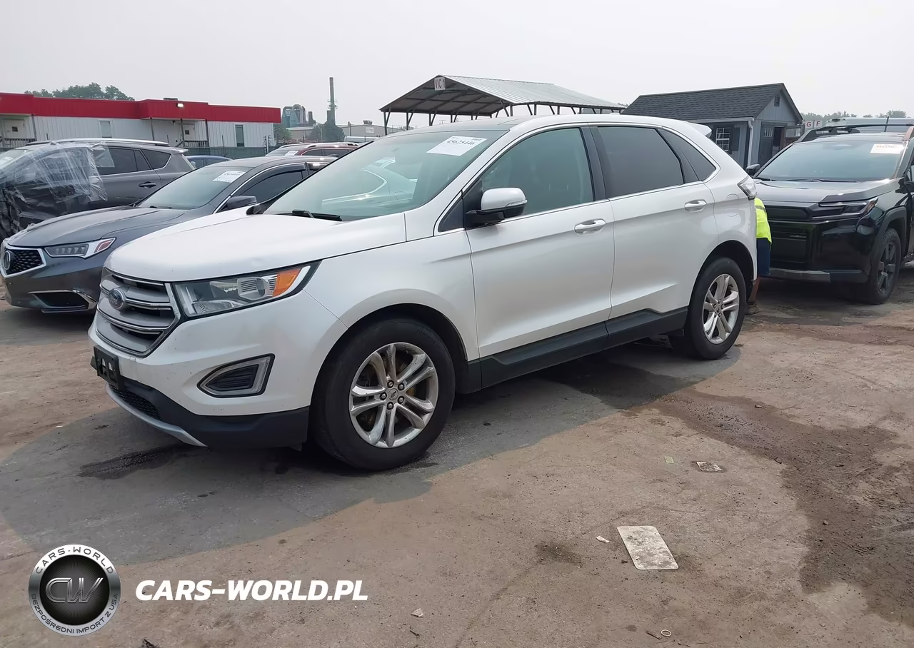 2015 Ford Edge Sel VIN:2FMPK4J93FBB98444 - 2