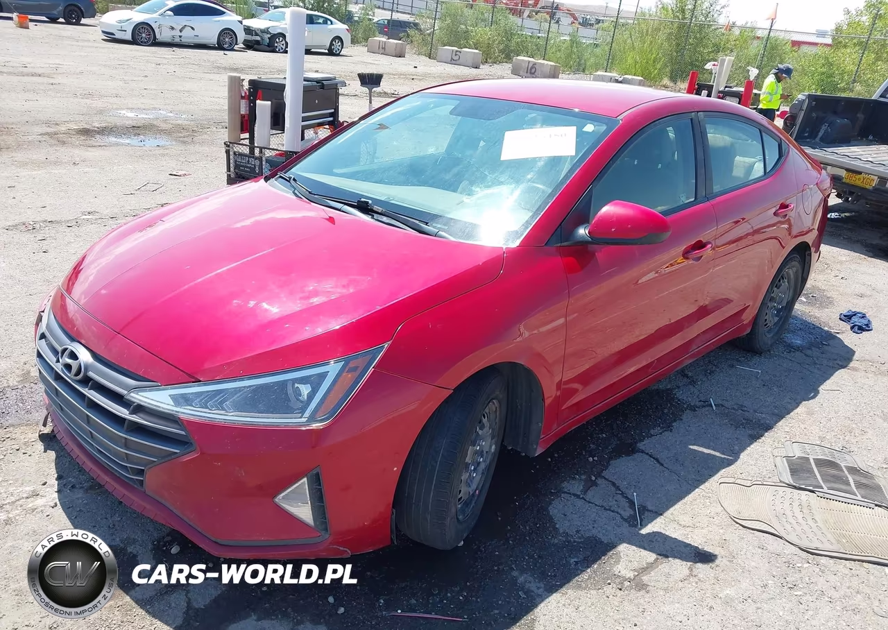 2019 Hyundai Elantra Se VIN:KMHD74LF0KU754625 - 2