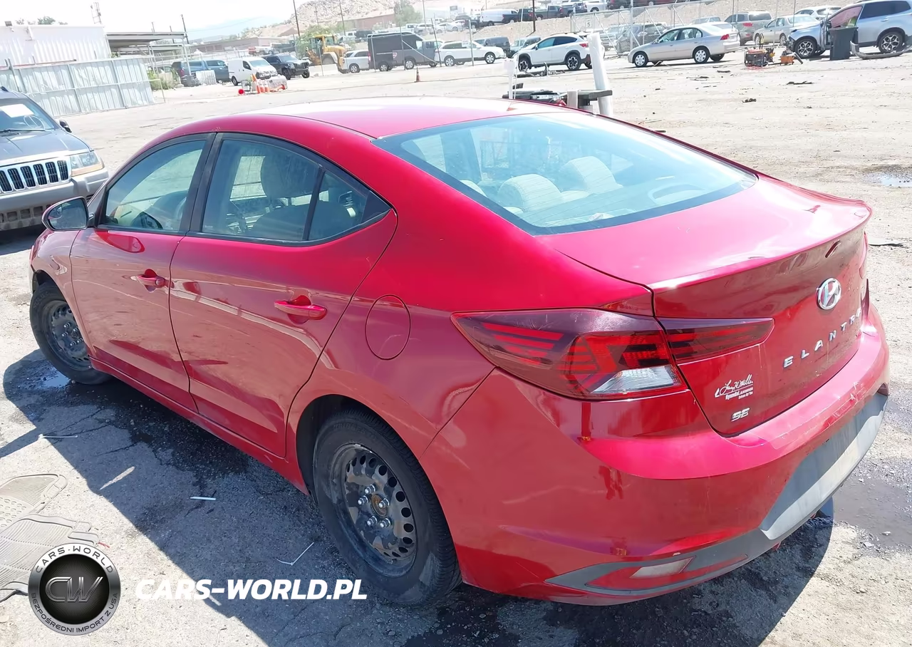 2019 Hyundai Elantra Se VIN:KMHD74LF0KU754625 - 3
