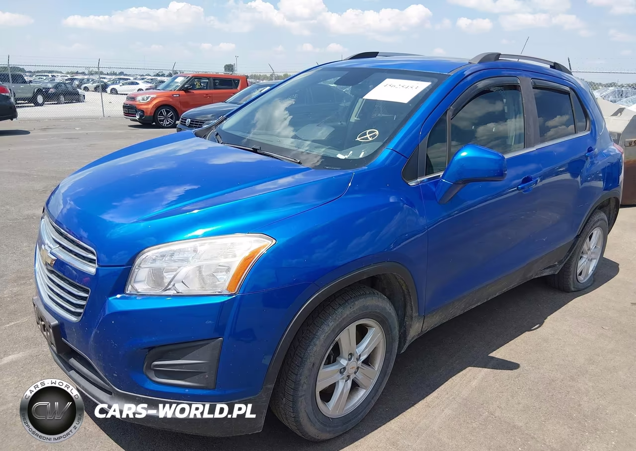 2016 Chevrolet Trax Lt VIN:KL7CJPSB5GB760180 - 2
