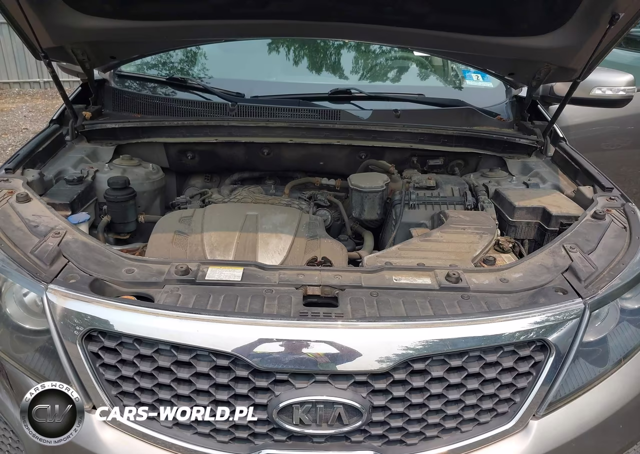 2012 Kia Sorento Lx V6 VIN:5XYKTDA28CG277520 - 10