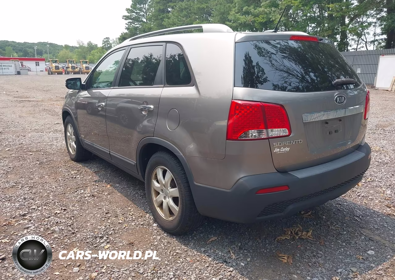 2012 Kia Sorento Lx V6 VIN:5XYKTDA28CG277520 - 3