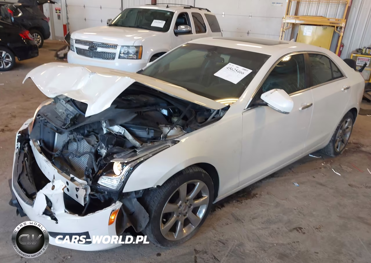 2014 Cadillac Ats Luxury VIN:1G6AH5RX5E0104262 - 2