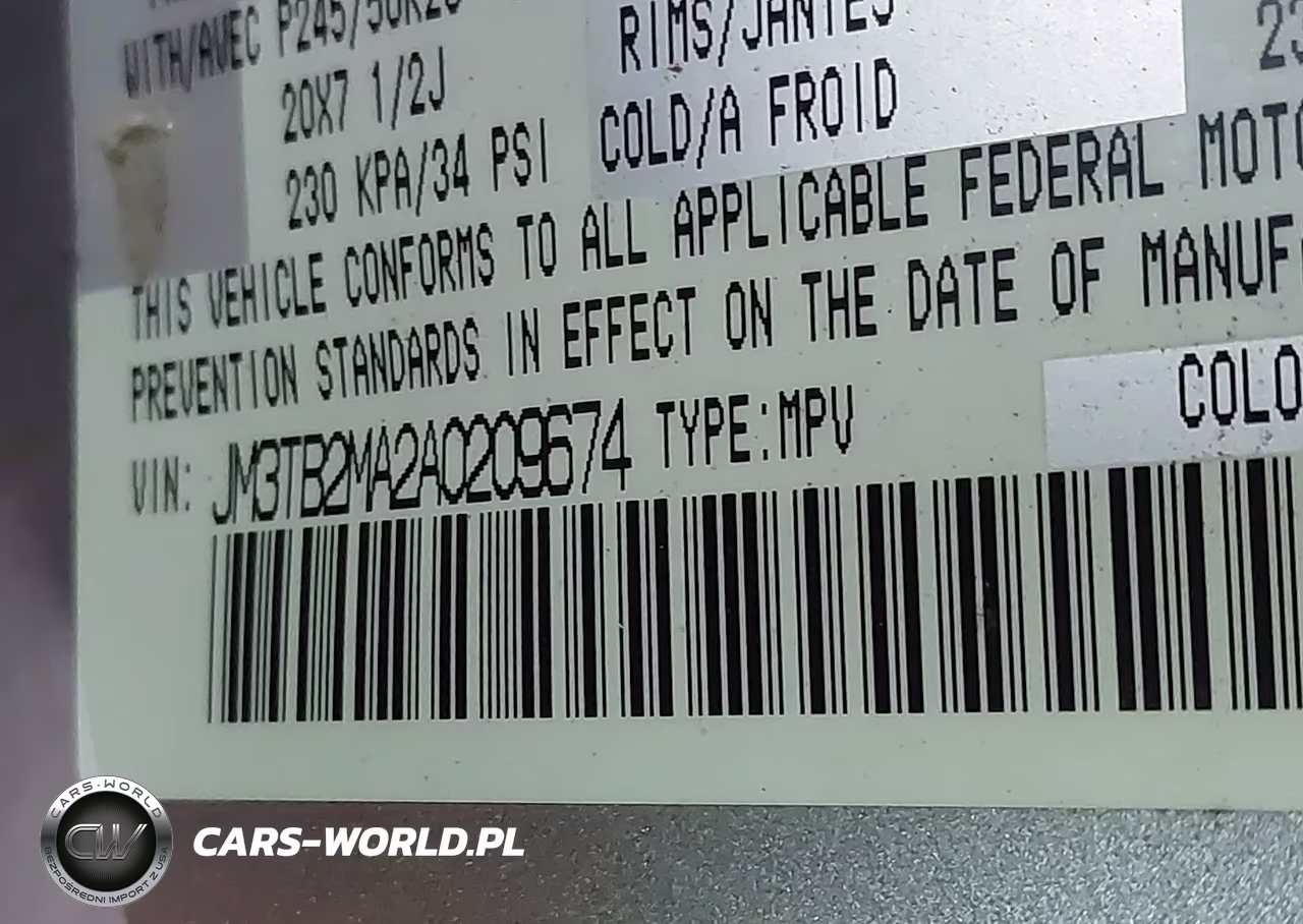 2010 Mazda Cx-9 Grand Touring VIN:JM3TB2MA2A0209674 - 9