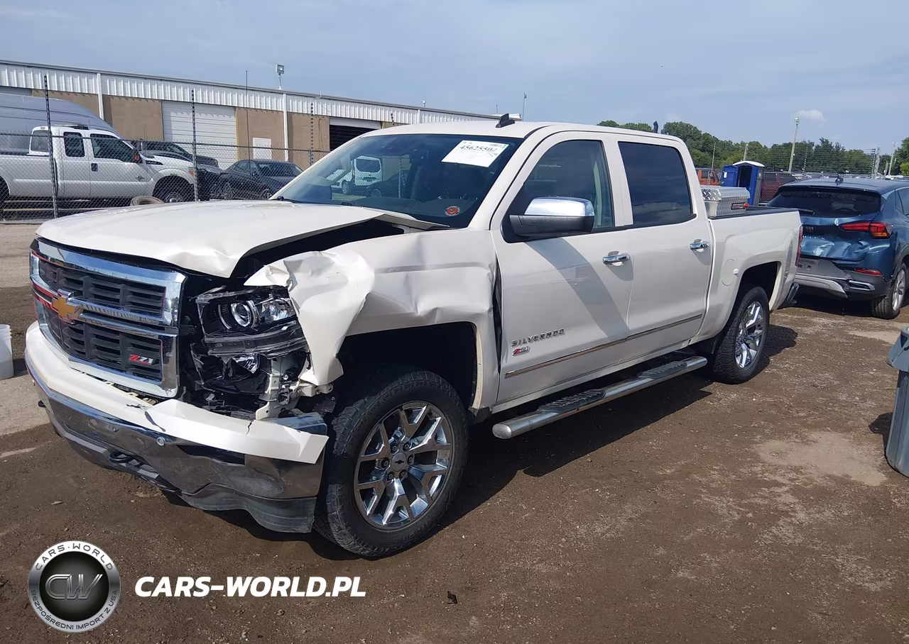 2014 Chevrolet Silverado 1500 Ltz VIN:3GCUKSEC1EG447692 - 2