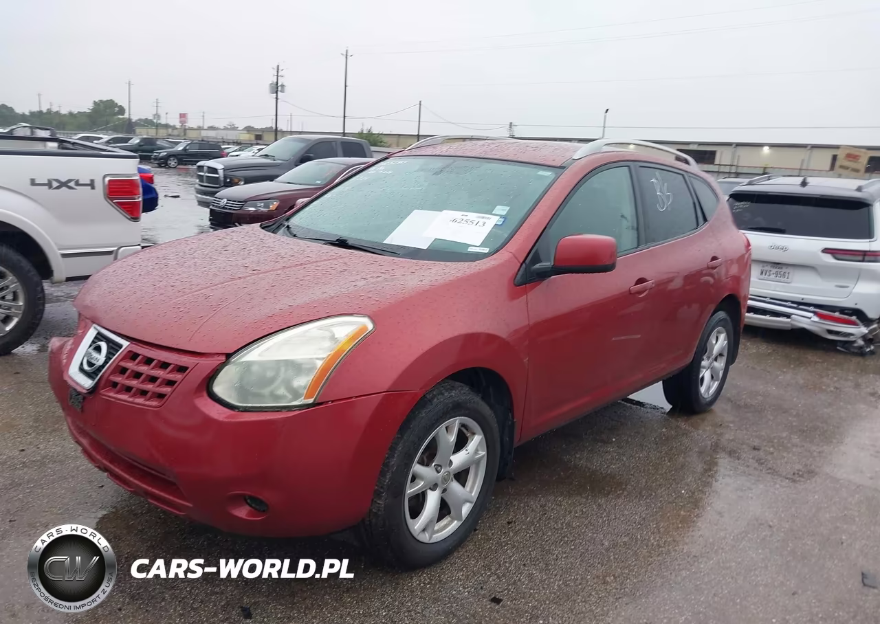 2008 Nissan Rogue Sl VIN:JN8AS58T58W023359 - 2