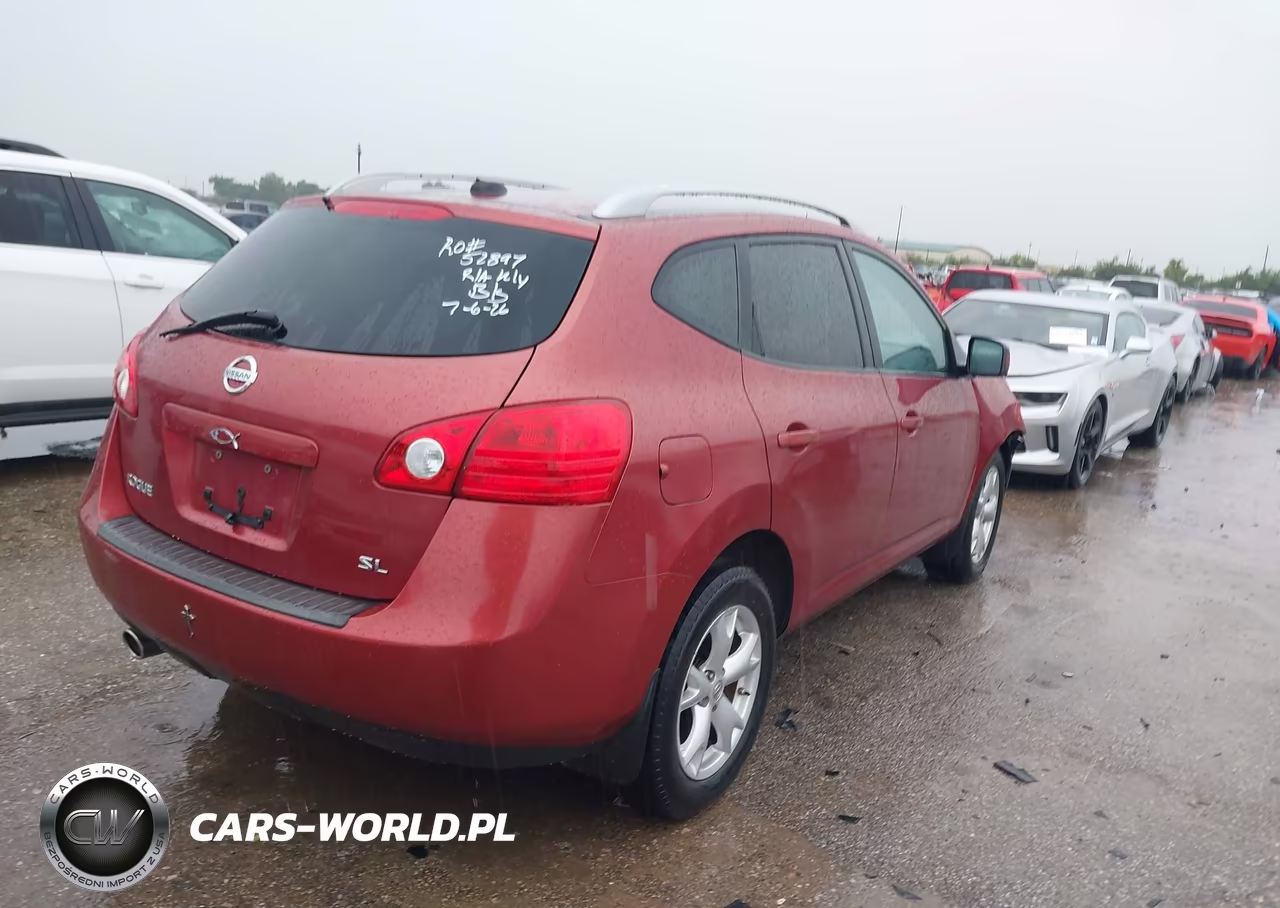 2008 Nissan Rogue Sl VIN:JN8AS58T58W023359 - 4