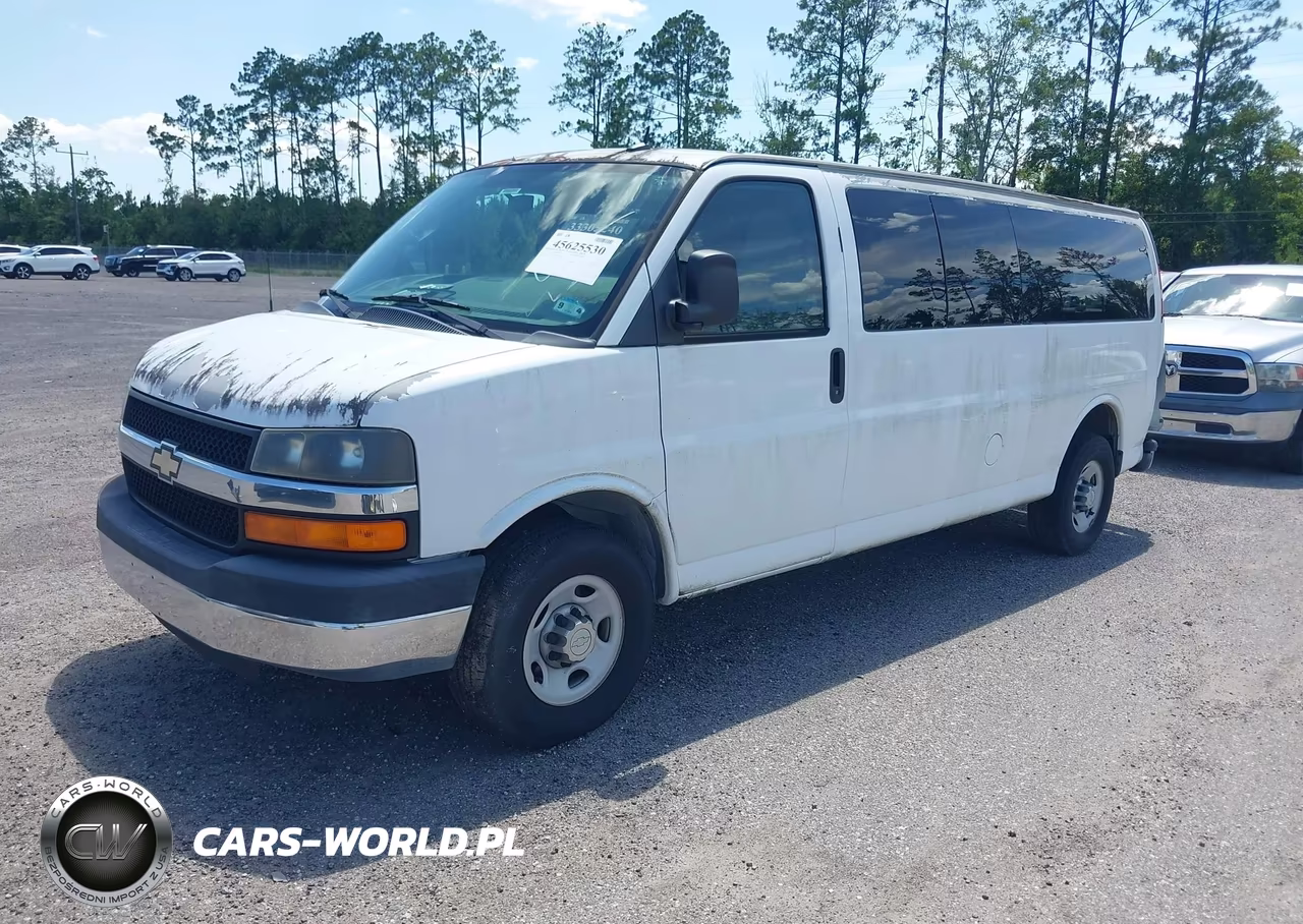 2013 Chevrolet Express 3500 Lt VIN:1GAZG1FG8D1105634 - 2