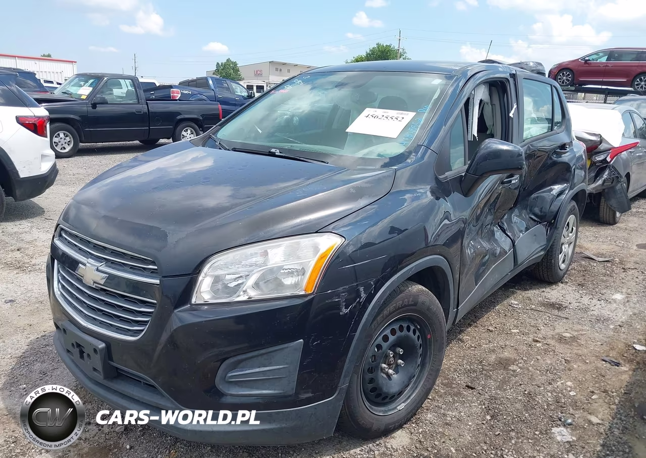 2015 Chevrolet Trax 1Ls VIN:KL7CJKSB6FB181233 - 2