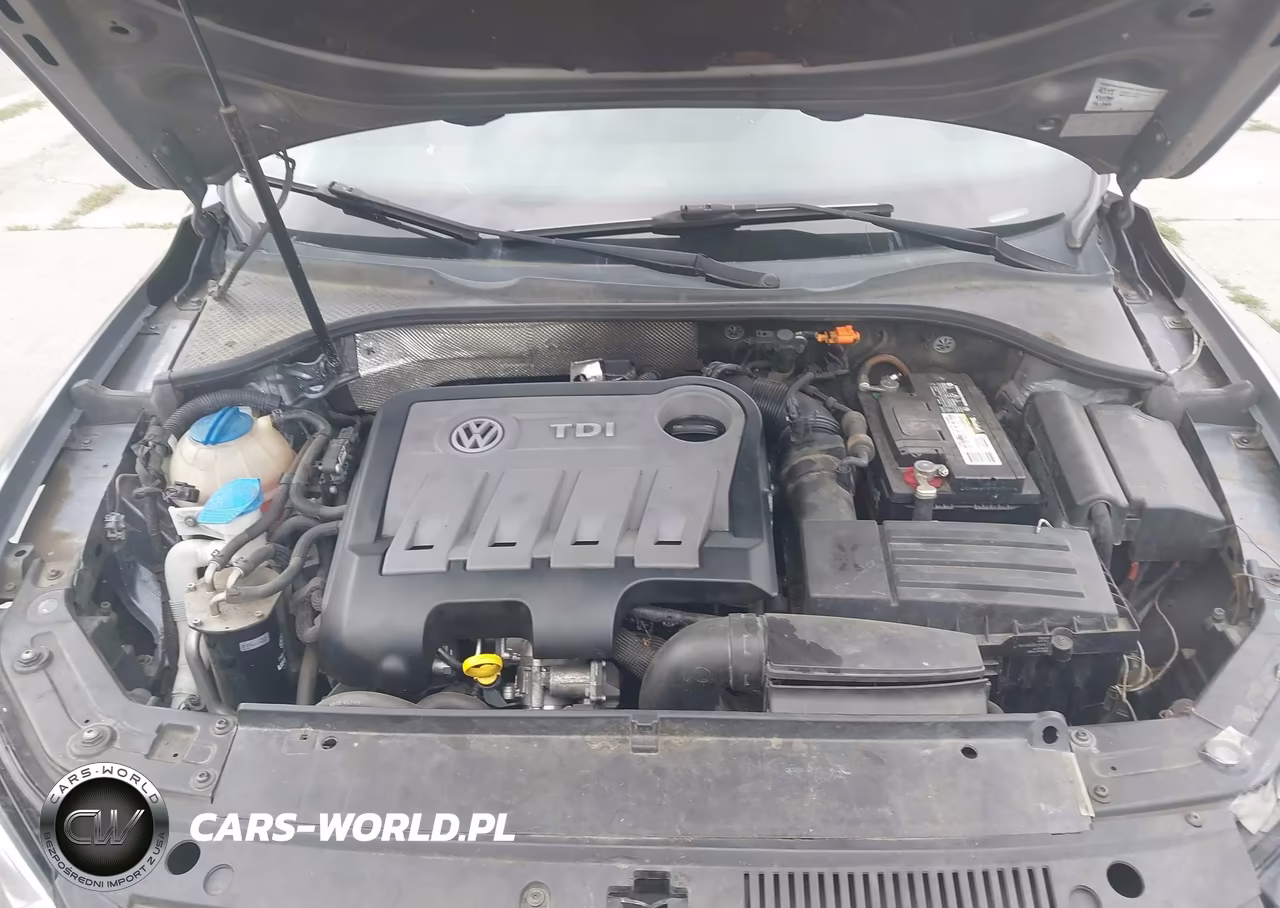 2014 Volkswagen Passat 2.0L Tdi Se VIN:1VWBN7A38EC094143 - 10