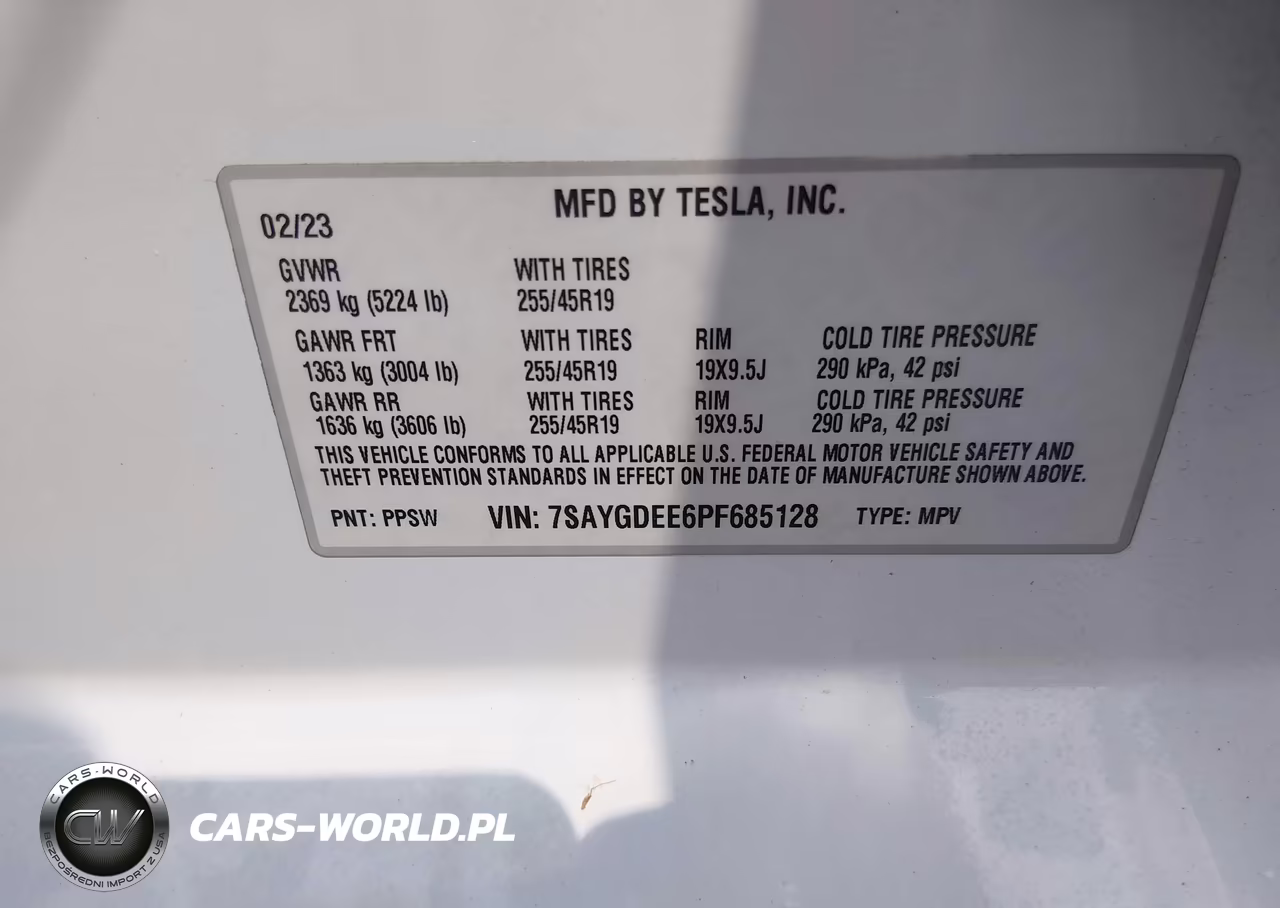 2023 Tesla Model Y Awd-Long Range Dual Motor All-Wheel Drive VIN:7SAYGDEE6PF685128 - 9