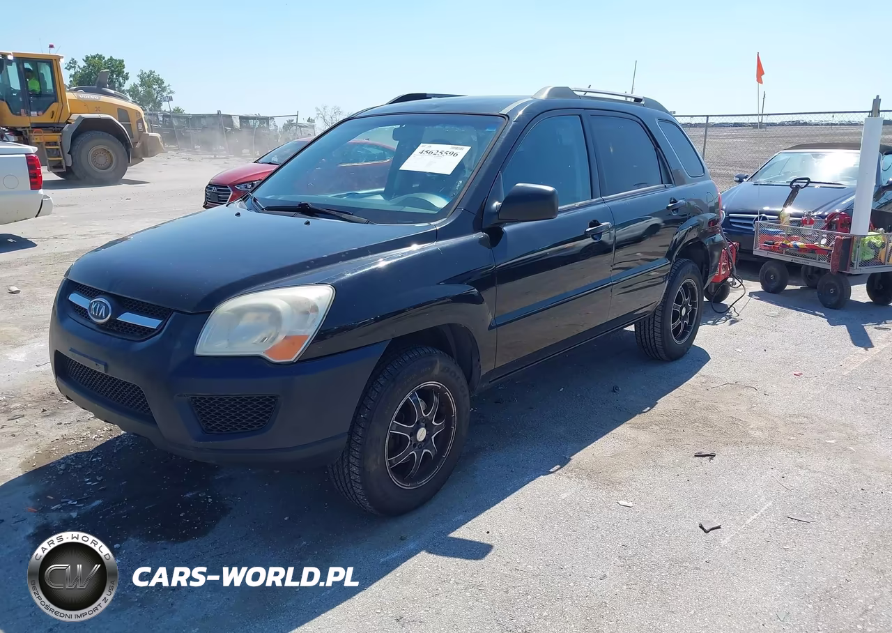 2009 Kia Sportage Lx VIN:KNDJF724097592242 - 2