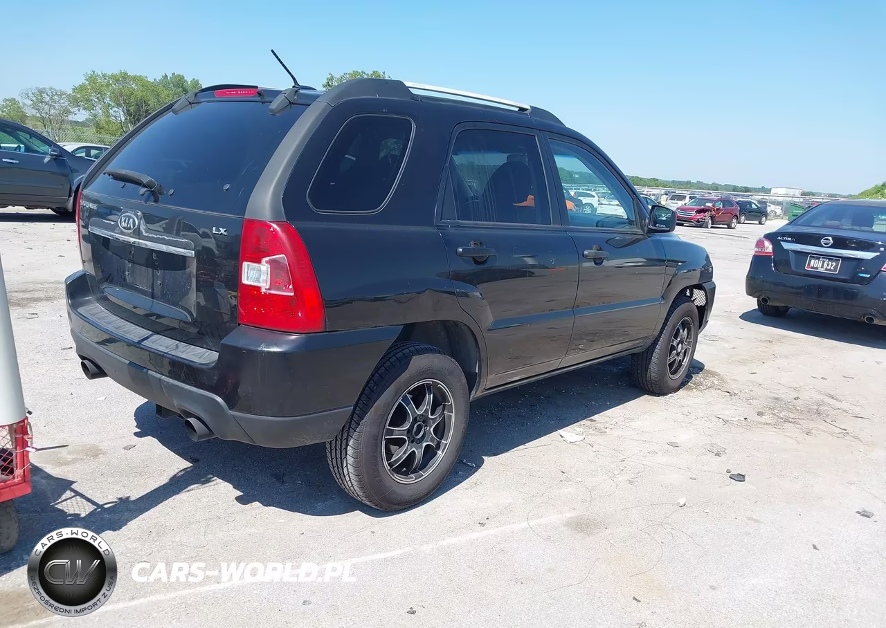 2009 Kia Sportage Lx VIN:KNDJF724097592242 - 4