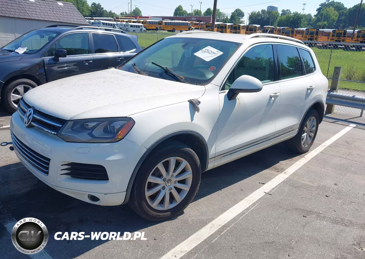 2012 Volkswagen Touareg Tdi Sport VIN:WVGFK9BP6CD004713 - 2