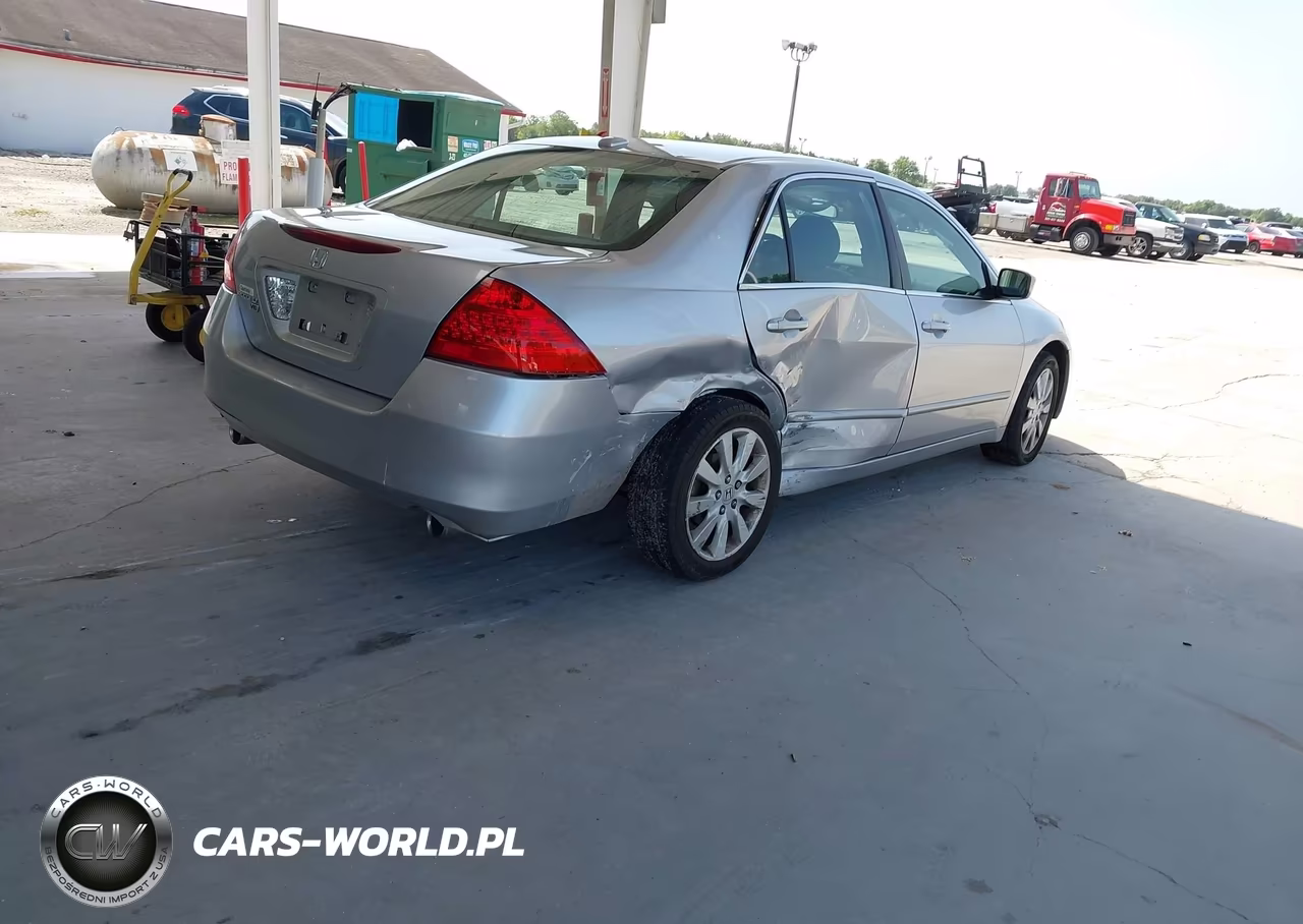 2007 Honda Accord 3.0 Ex VIN:1HGCM66517A025356 - 4