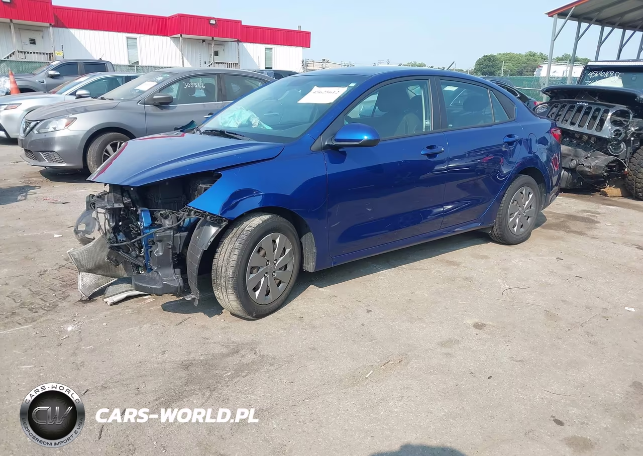 2020 Kia Rio S VIN:3KPA24AD2LE329222 - 2