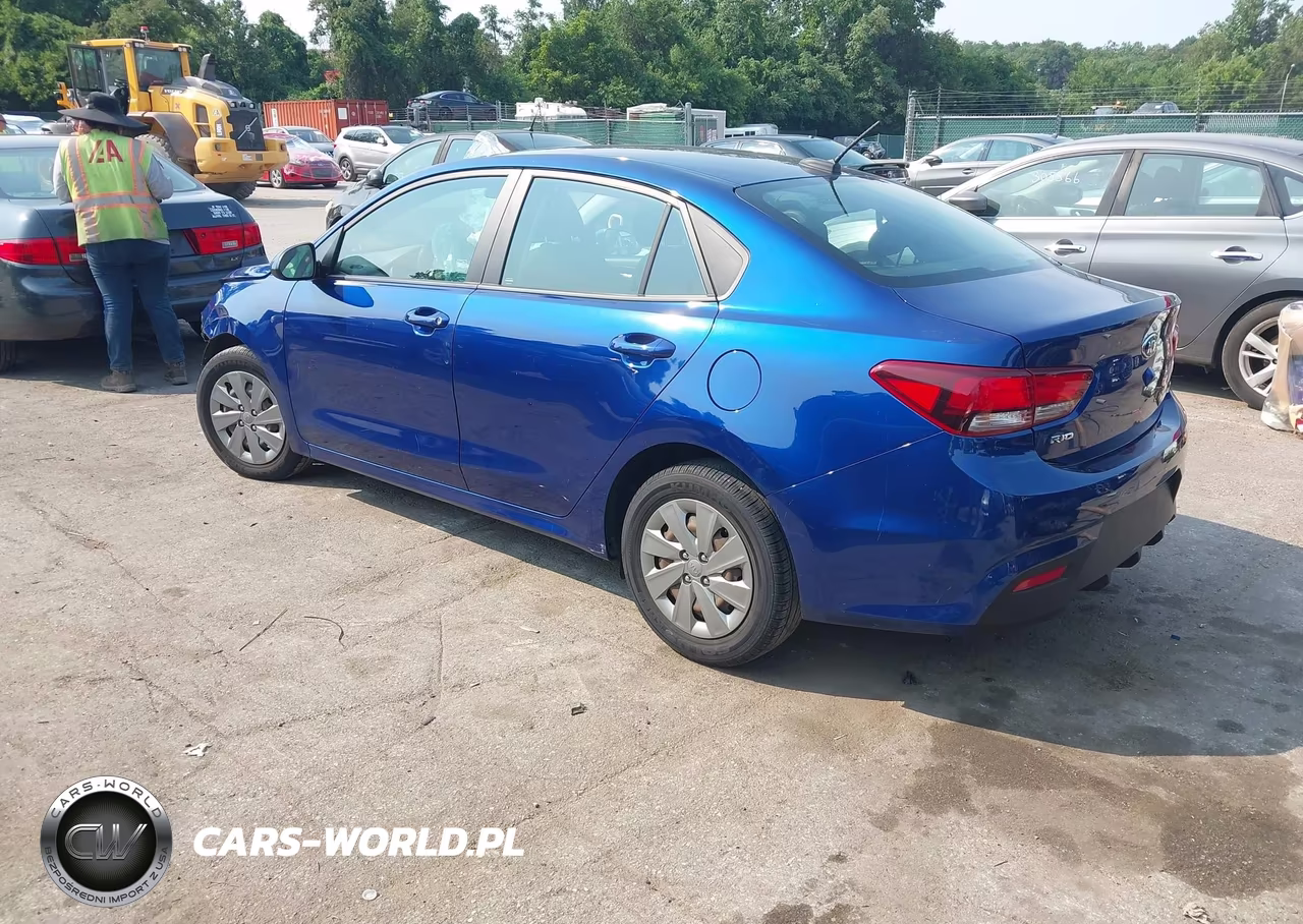 2020 Kia Rio S VIN:3KPA24AD2LE329222 - 3