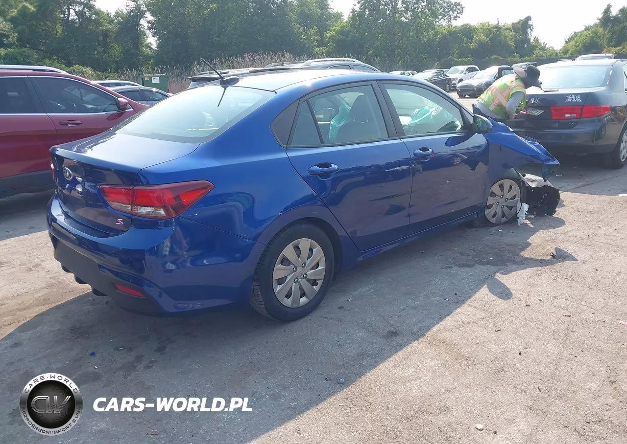 2020 Kia Rio S VIN:3KPA24AD2LE329222 - 4
