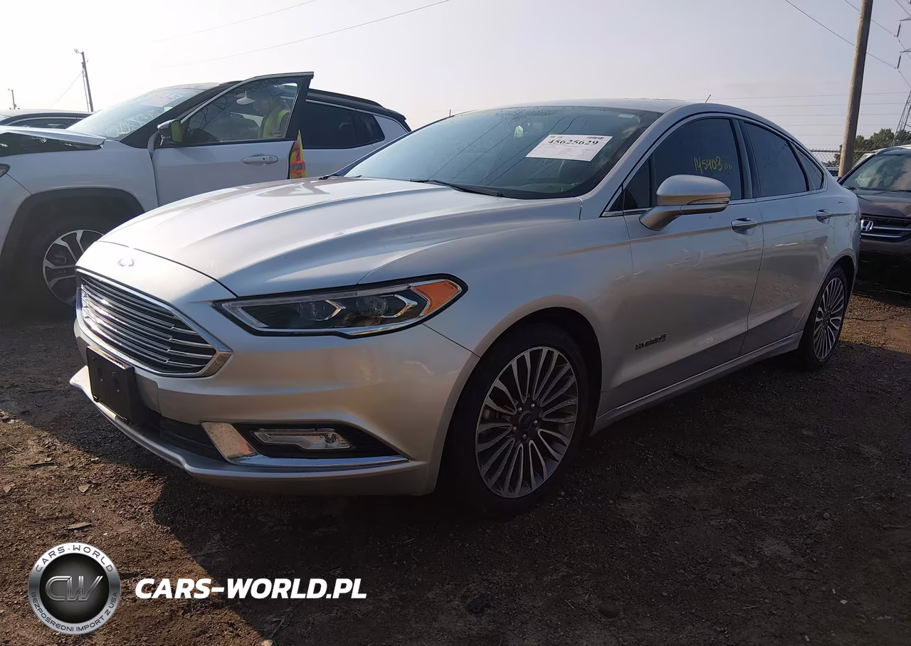 2017 Ford Fusion Hybrid Titanium VIN:3FA6P0RU4HR323075 - 2
