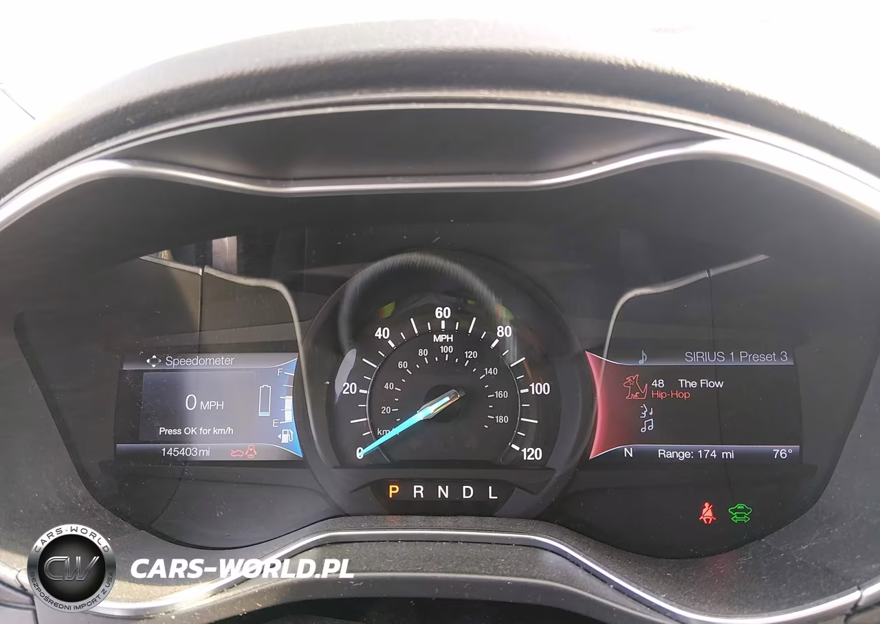 2017 Ford Fusion Hybrid Titanium VIN:3FA6P0RU4HR323075 - 7