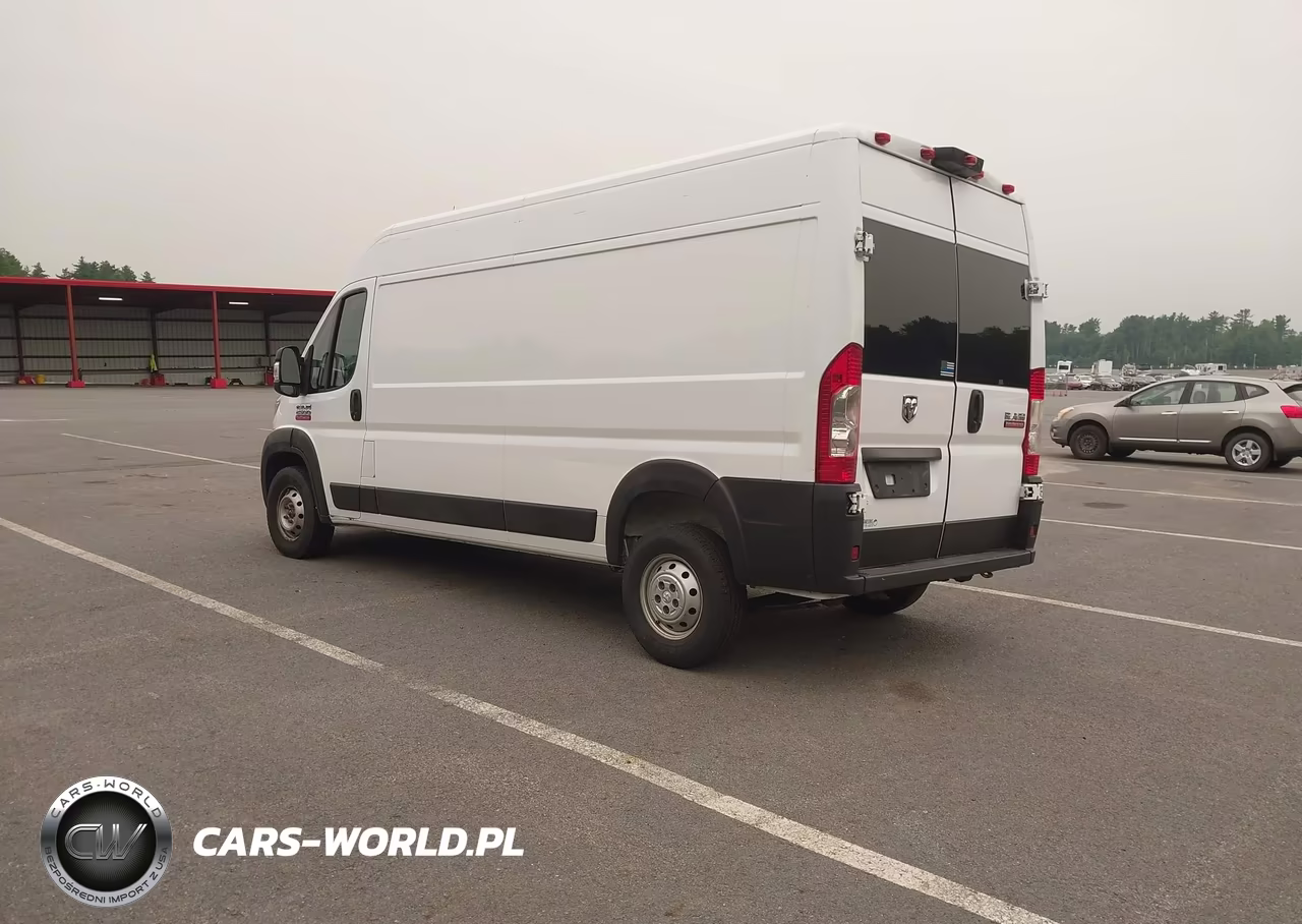 2019 Ram Promaster 2500 High Roof 159 Wb VIN:3C6TRVDG1KE532432 - 3