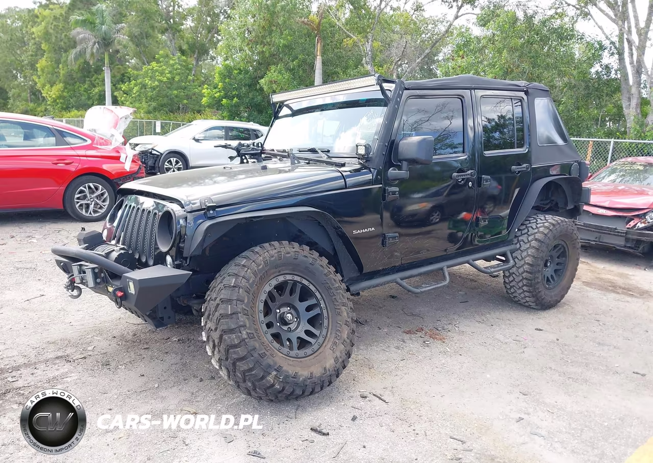 2015 Jeep Wrangler Unlimited Sahara VIN:1C4BJWEG2FL594807 - 2