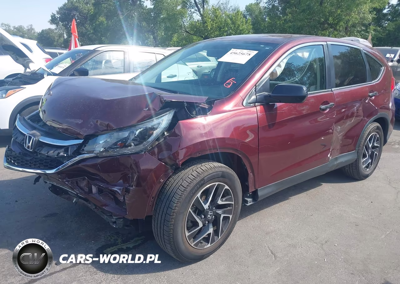 2016 Honda Cr-V Se VIN:2HKRM4H44GH619594 - 2