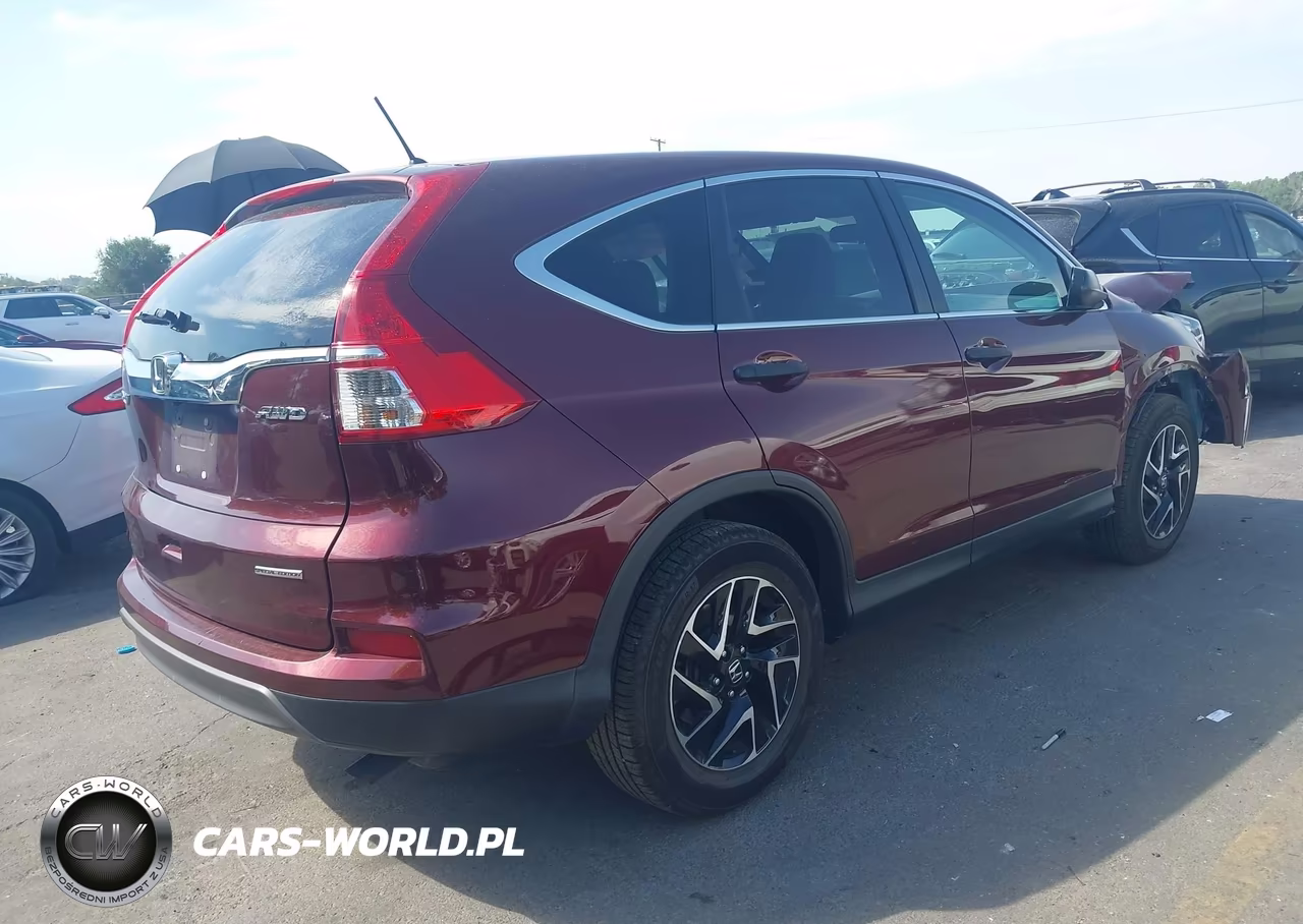 2016 Honda Cr-V Se VIN:2HKRM4H44GH619594 - 4