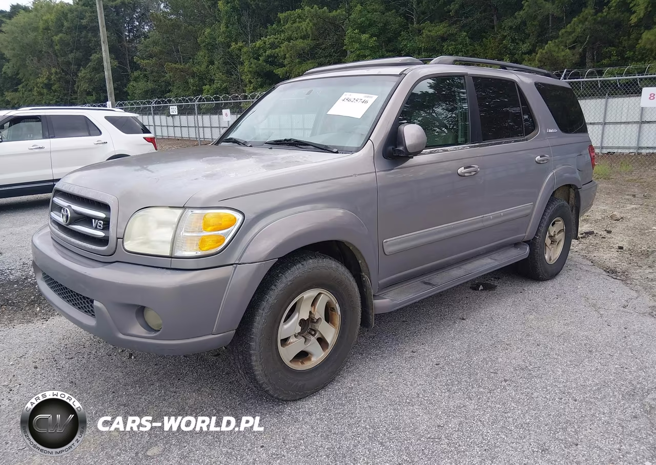 2001 Toyota Sequoia Limited V8 VIN:5TDZT38A41S018156 - 2