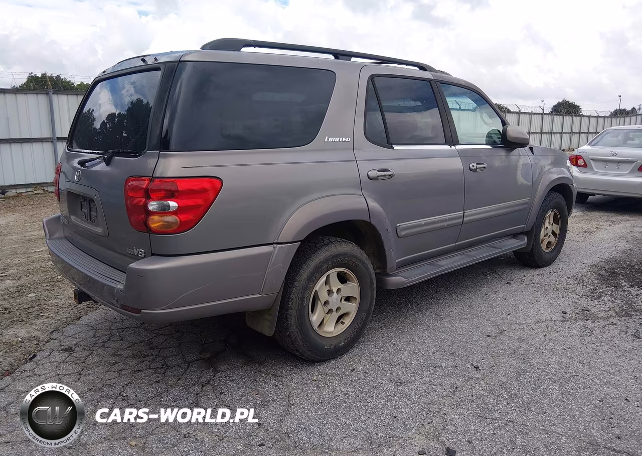 2001 Toyota Sequoia Limited V8 VIN:5TDZT38A41S018156 - 4